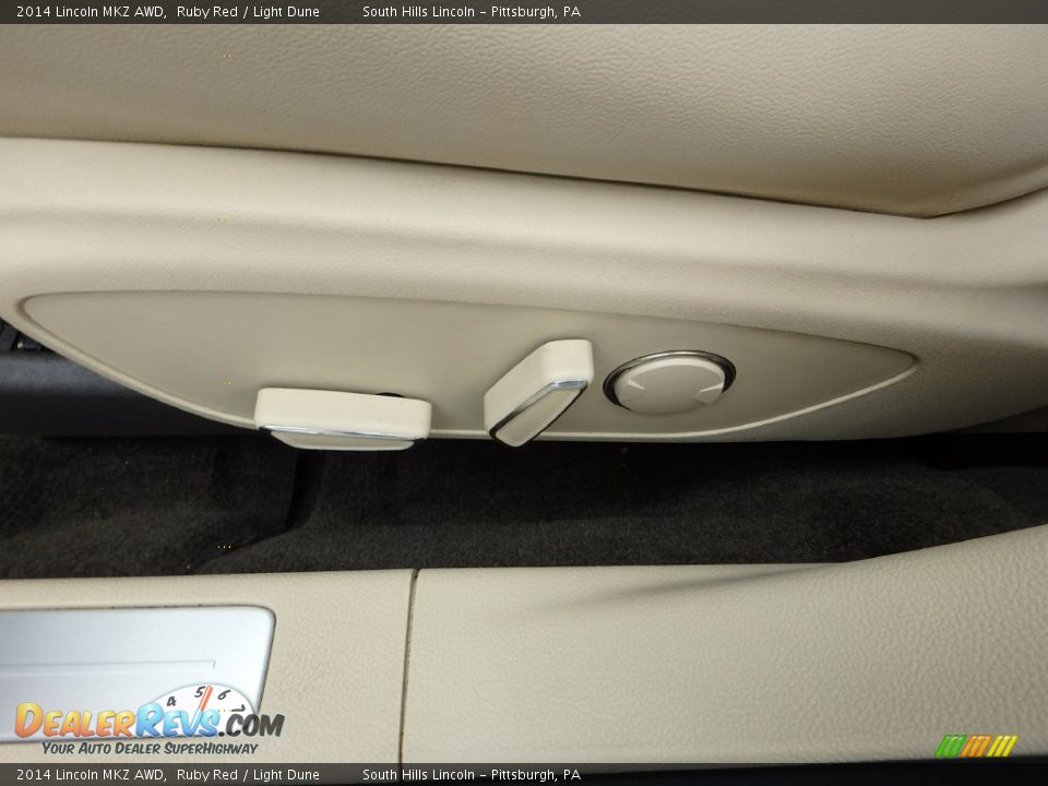 2014 Lincoln MKZ AWD Ruby Red / Light Dune Photo #20