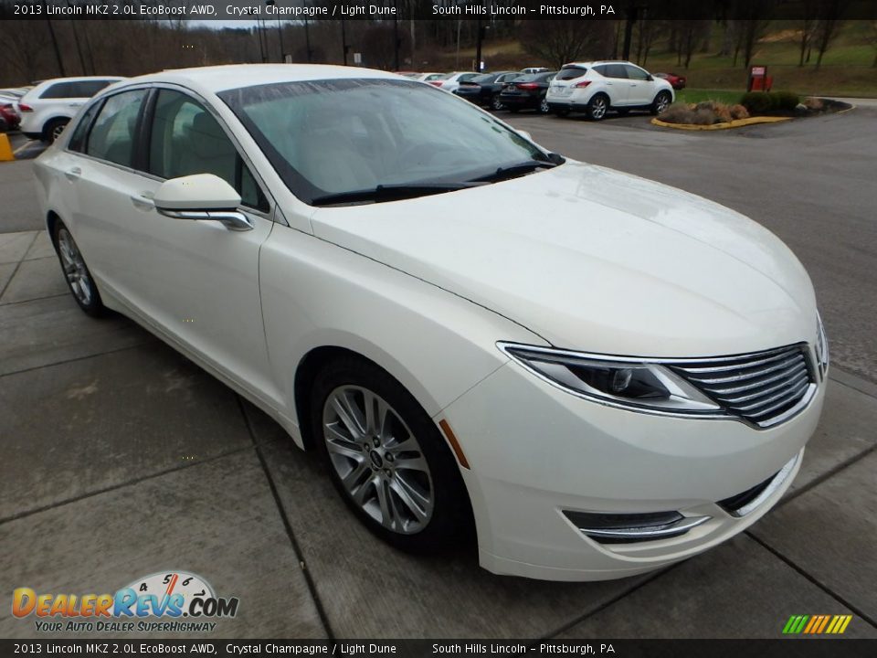 2013 Lincoln MKZ 2.0L EcoBoost AWD Crystal Champagne / Light Dune Photo #7