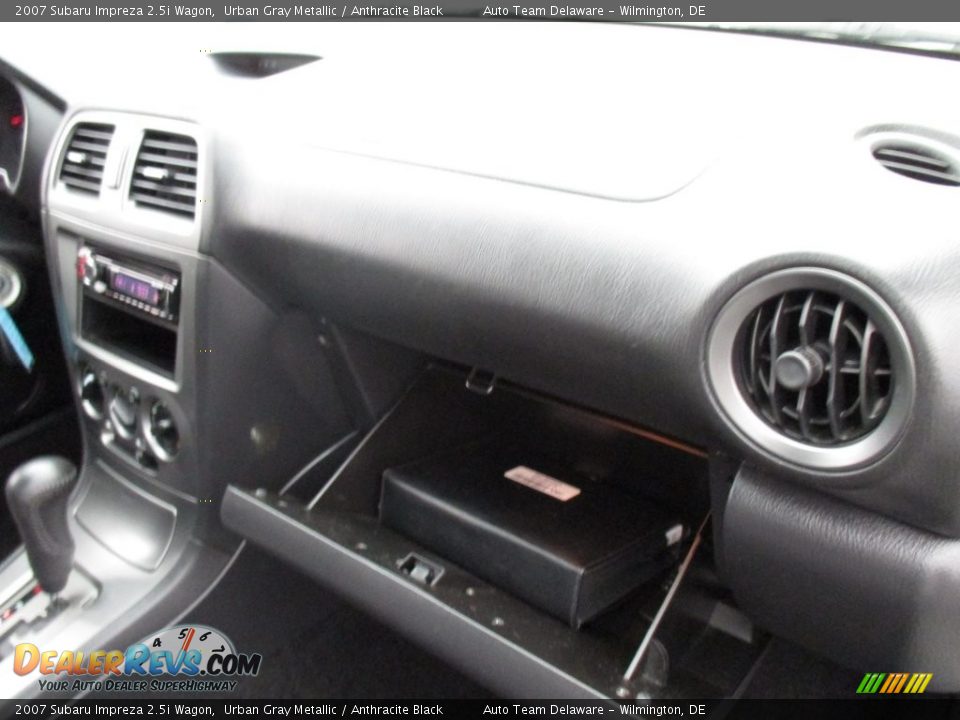 2007 Subaru Impreza 2.5i Wagon Urban Gray Metallic / Anthracite Black Photo #18