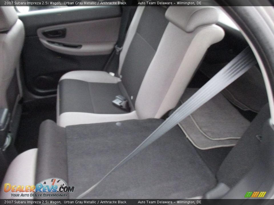2007 Subaru Impreza 2.5i Wagon Urban Gray Metallic / Anthracite Black Photo #23
