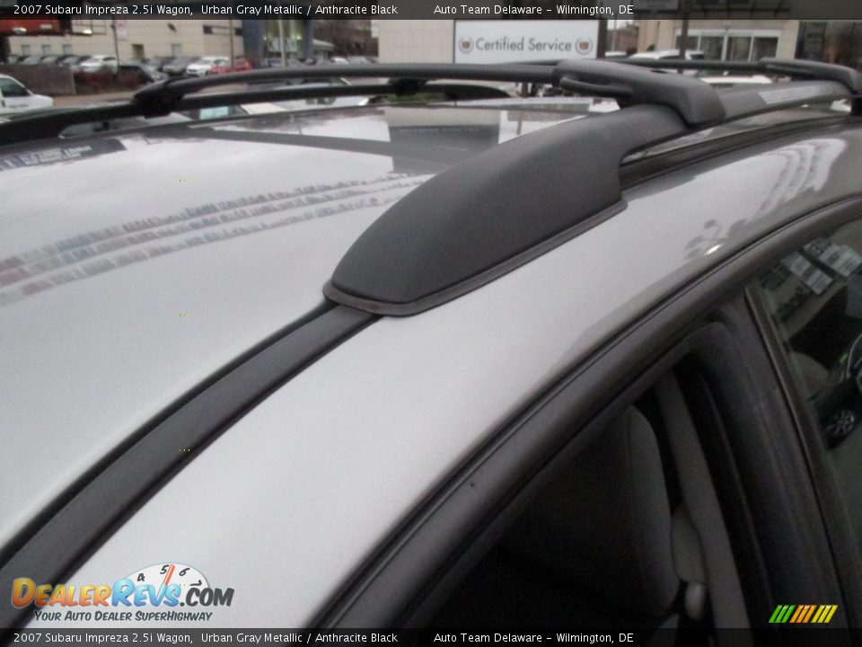 2007 Subaru Impreza 2.5i Wagon Urban Gray Metallic / Anthracite Black Photo #28