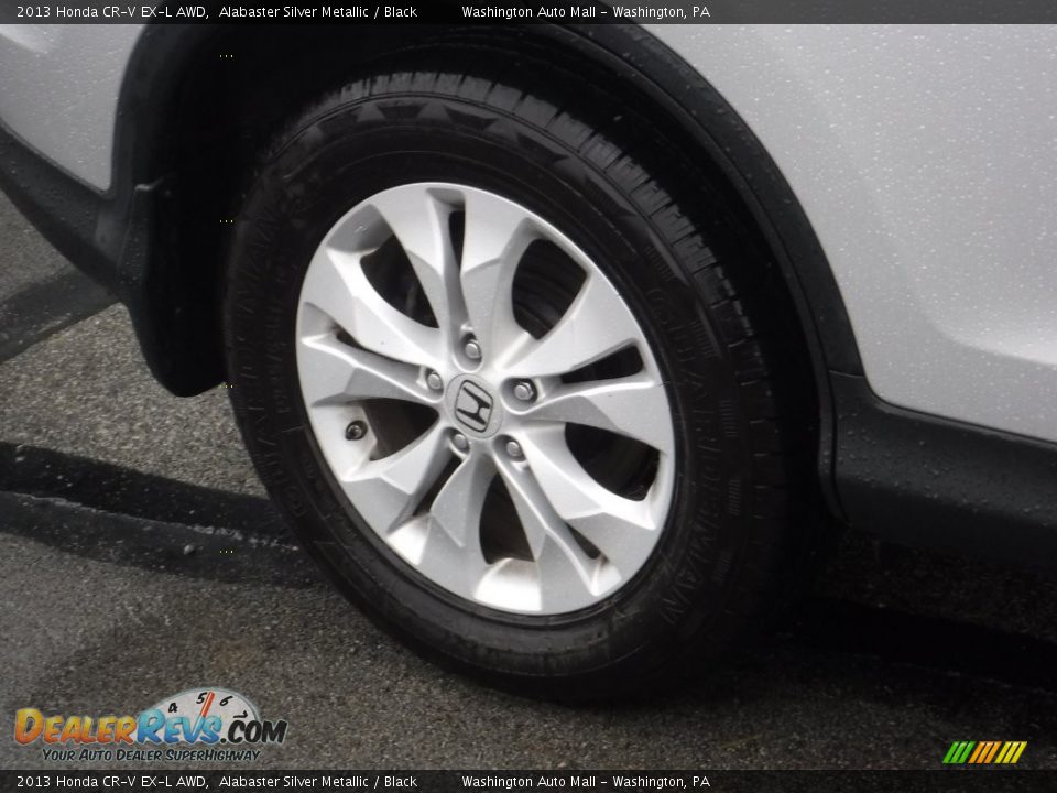 2013 Honda CR-V EX-L AWD Alabaster Silver Metallic / Black Photo #3
