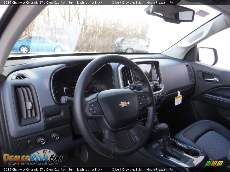 2016 Chevrolet Colorado Z71 Crew Cab 4x4 Summit White / Jet Black Photo #9