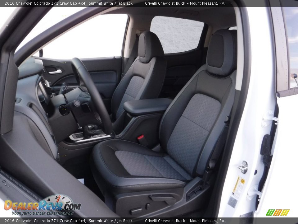 2016 Chevrolet Colorado Z71 Crew Cab 4x4 Summit White / Jet Black Photo #12