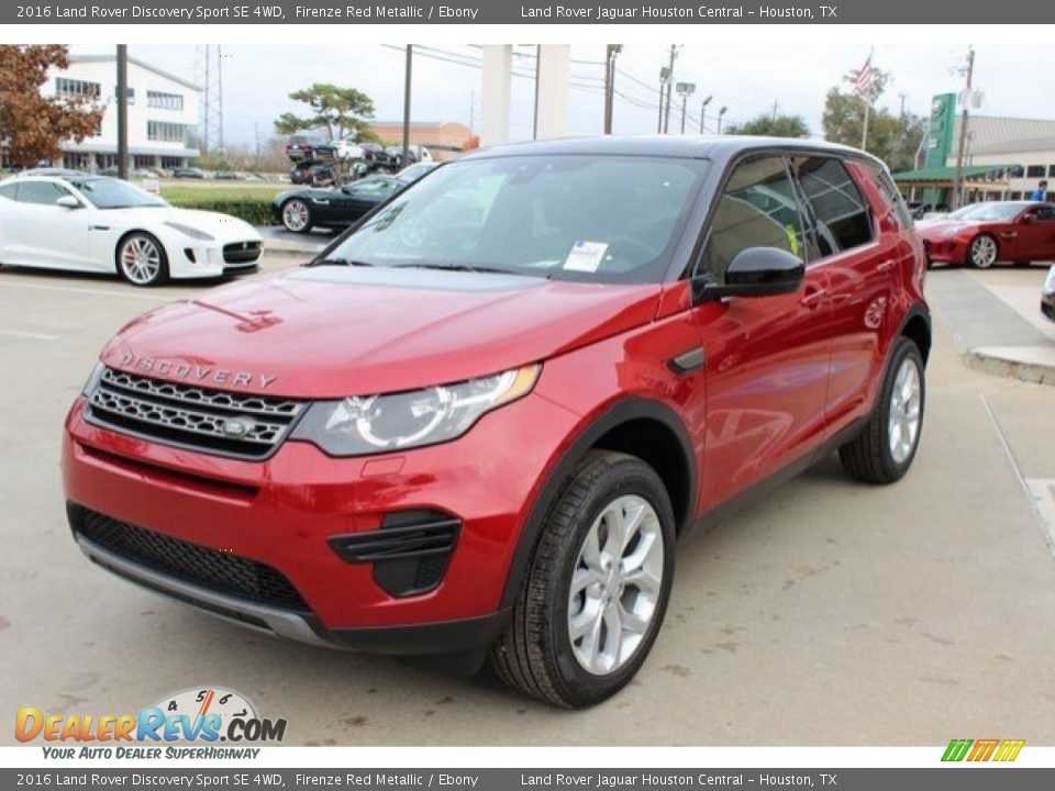 Firenze Red Metallic 2016 Land Rover Discovery Sport SE 4WD Photo #7