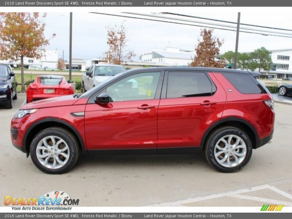 Firenze Red Metallic 2016 Land Rover Discovery Sport SE 4WD Photo #8