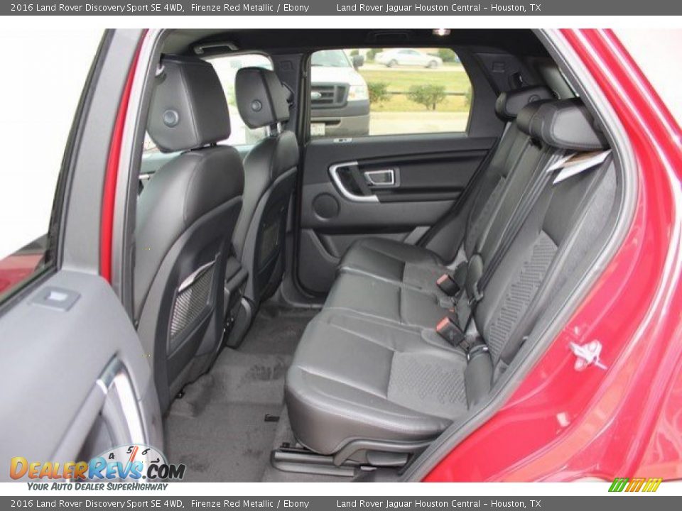 Rear Seat of 2016 Land Rover Discovery Sport SE 4WD Photo #18