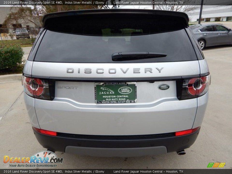 2016 Land Rover Discovery Sport SE 4WD Indus Silver Metallic / Ebony Photo #8