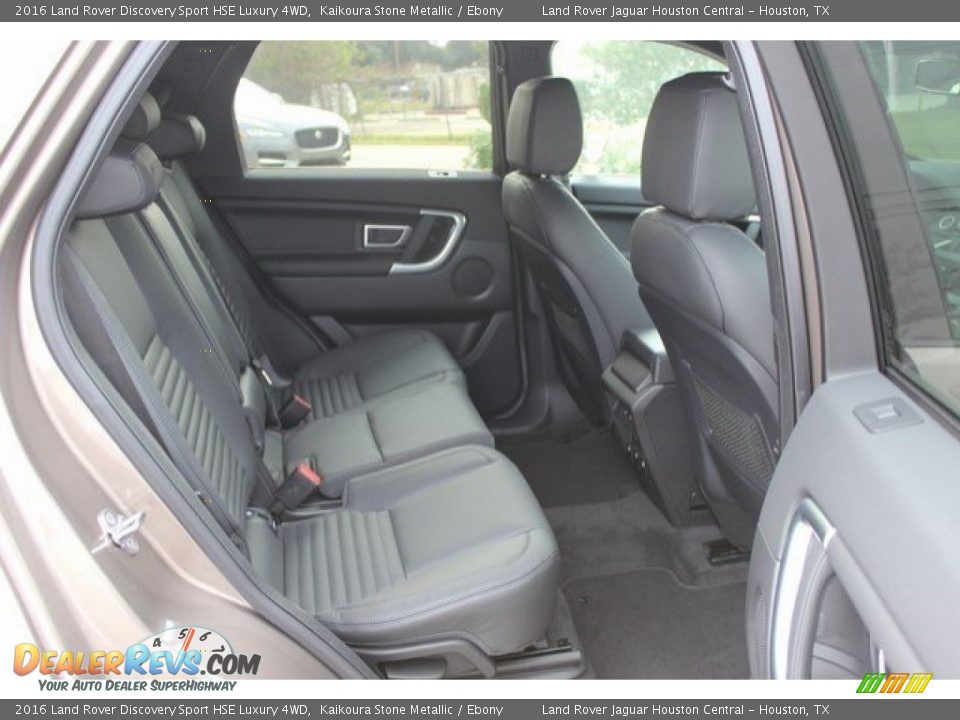 Rear Seat of 2016 Land Rover Discovery Sport HSE Luxury 4WD Photo #13