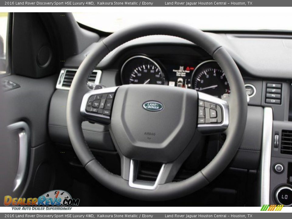 2016 Land Rover Discovery Sport HSE Luxury 4WD Steering Wheel Photo #15