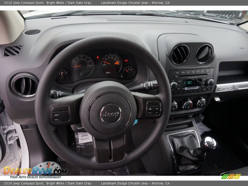 Dashboard of 2016 Jeep Compass Sport Photo #7