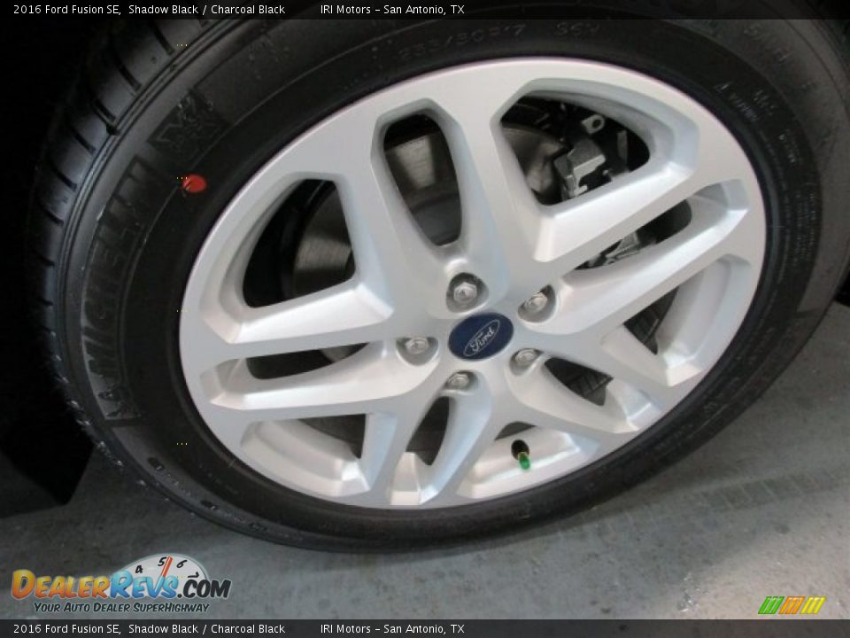 2016 Ford Fusion SE Shadow Black / Charcoal Black Photo #3
