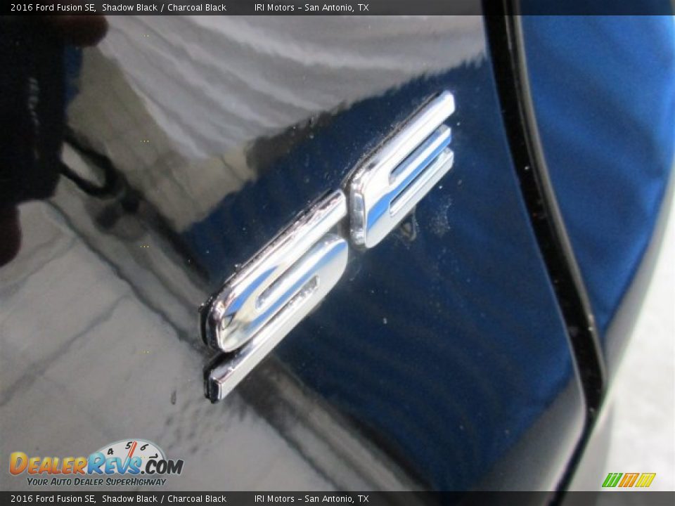 2016 Ford Fusion SE Shadow Black / Charcoal Black Photo #6
