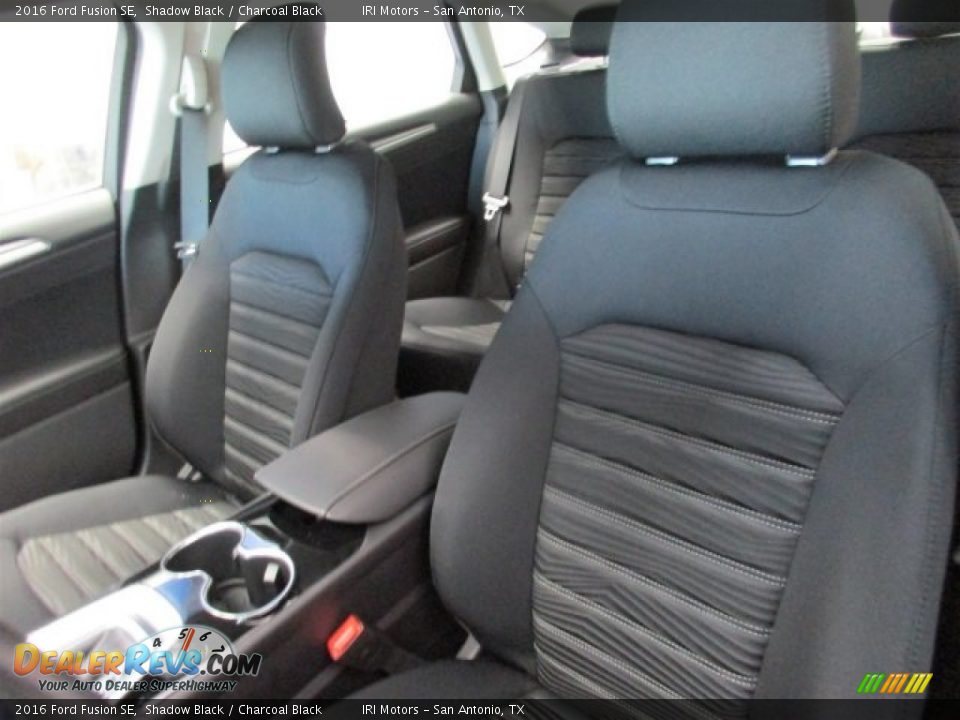 2016 Ford Fusion SE Shadow Black / Charcoal Black Photo #8
