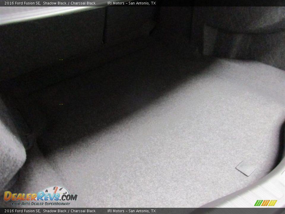 2016 Ford Fusion SE Shadow Black / Charcoal Black Photo #11