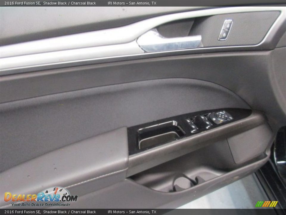 2016 Ford Fusion SE Shadow Black / Charcoal Black Photo #13