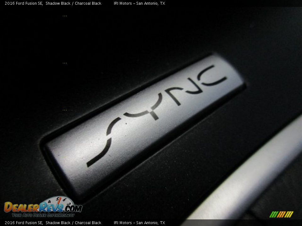 2016 Ford Fusion SE Shadow Black / Charcoal Black Photo #16