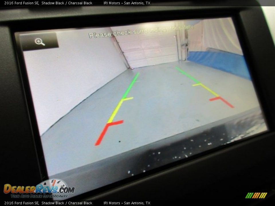 2016 Ford Fusion SE Shadow Black / Charcoal Black Photo #18