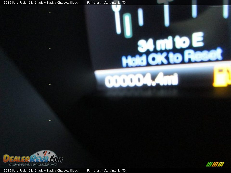 2016 Ford Fusion SE Shadow Black / Charcoal Black Photo #19