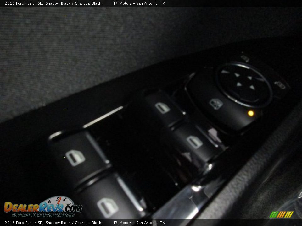 2016 Ford Fusion SE Shadow Black / Charcoal Black Photo #22
