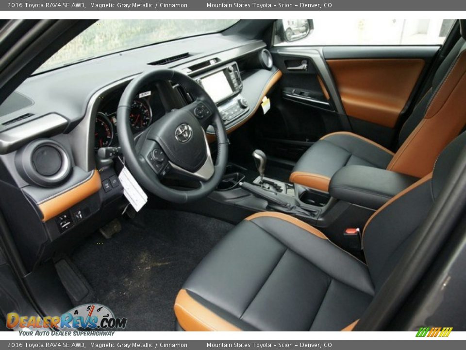 Cinnamon Interior - 2016 Toyota RAV4 SE AWD Photo #5