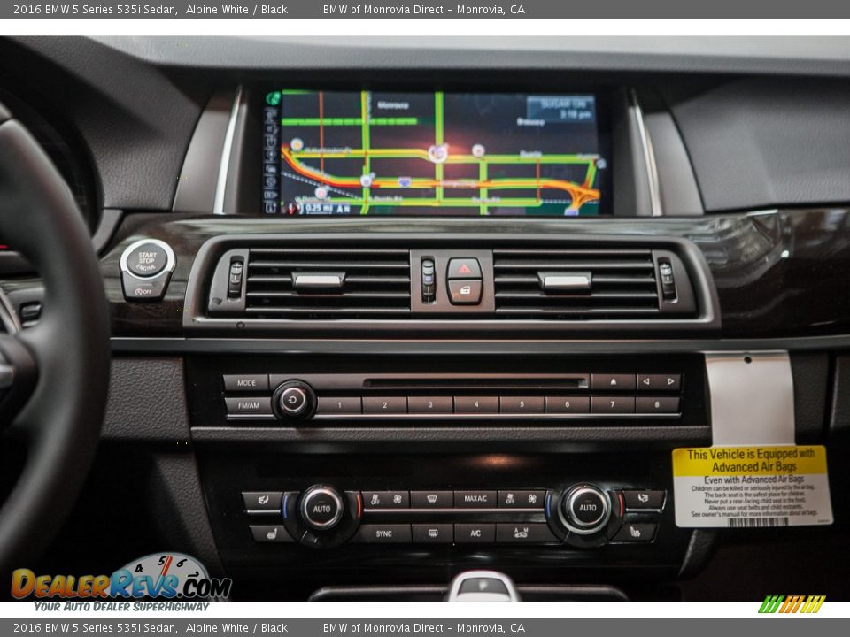 2016 BMW 5 Series 535i Sedan Alpine White / Black Photo #5