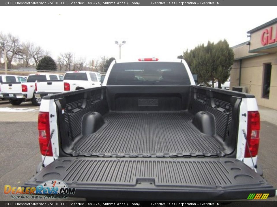 2012 Chevrolet Silverado 2500HD LT Extended Cab 4x4 Summit White / Ebony Photo #6