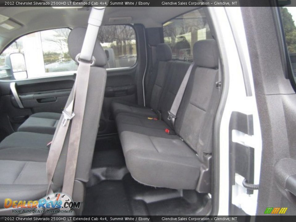 2012 Chevrolet Silverado 2500HD LT Extended Cab 4x4 Summit White / Ebony Photo #10