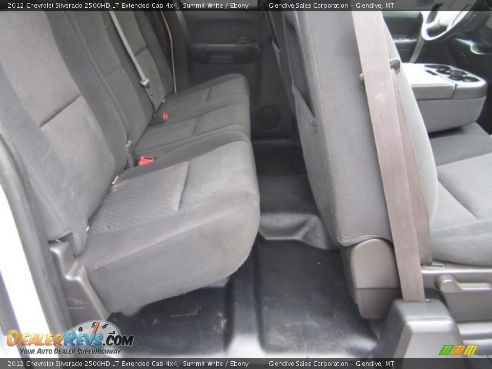 2012 Chevrolet Silverado 2500HD LT Extended Cab 4x4 Summit White / Ebony Photo #18