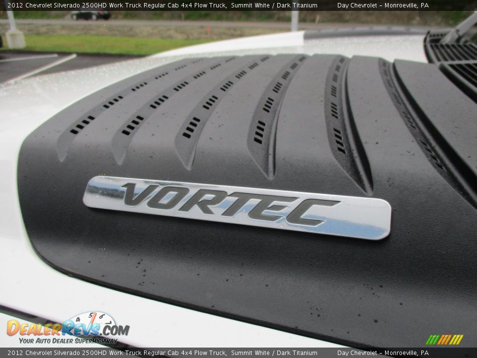 2012 Chevrolet Silverado 2500HD Work Truck Regular Cab 4x4 Plow Truck Summit White / Dark Titanium Photo #14