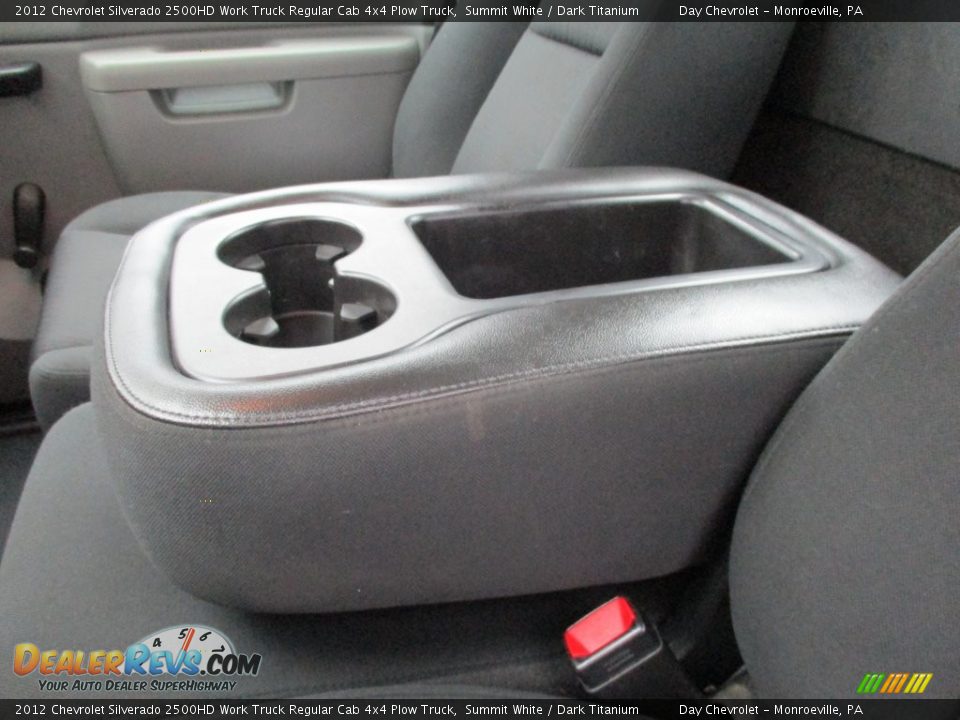 2012 Chevrolet Silverado 2500HD Work Truck Regular Cab 4x4 Plow Truck Summit White / Dark Titanium Photo #23