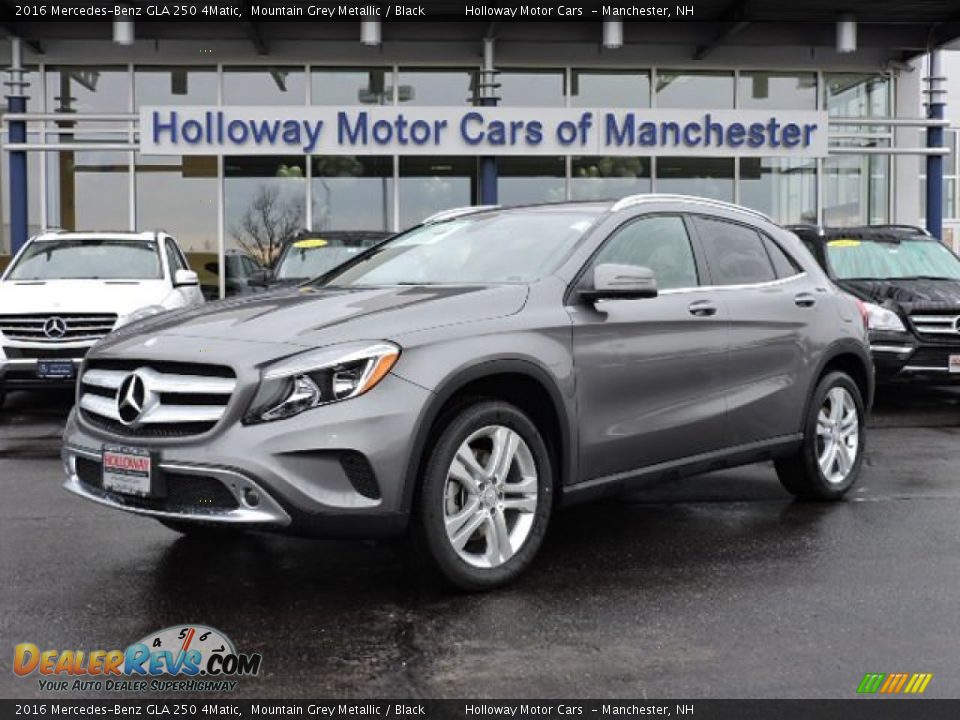 2016 Mercedes-Benz GLA 250 4Matic Mountain Grey Metallic / Black Photo #1