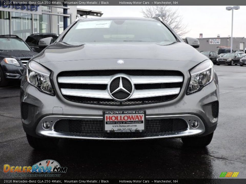 2016 Mercedes-Benz GLA 250 4Matic Mountain Grey Metallic / Black Photo #2