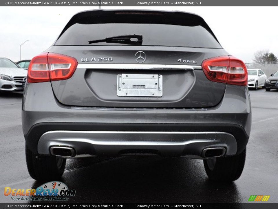 2016 Mercedes-Benz GLA 250 4Matic Mountain Grey Metallic / Black Photo #4