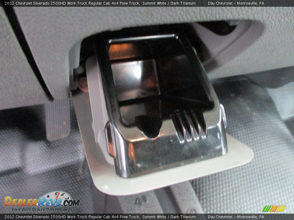 2012 Chevrolet Silverado 2500HD Work Truck Regular Cab 4x4 Plow Truck Summit White / Dark Titanium Photo #29