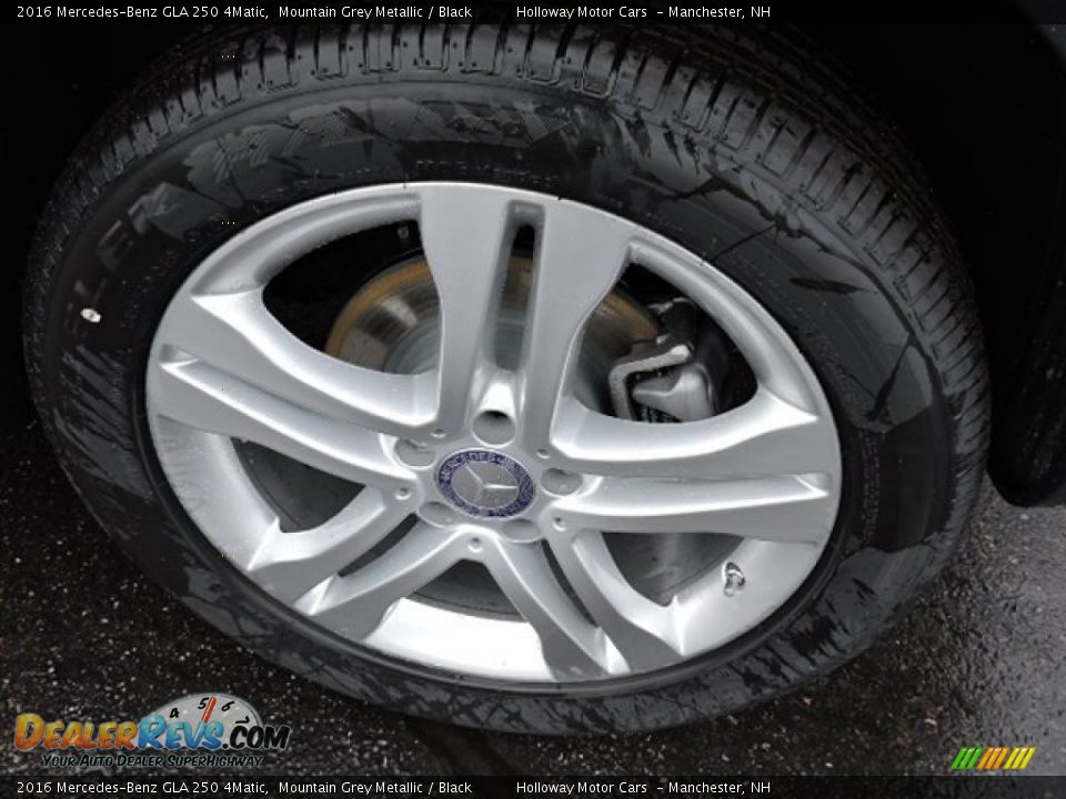 2016 Mercedes-Benz GLA 250 4Matic Mountain Grey Metallic / Black Photo #5