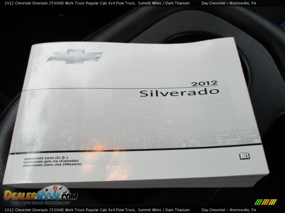 2012 Chevrolet Silverado 2500HD Work Truck Regular Cab 4x4 Plow Truck Summit White / Dark Titanium Photo #32