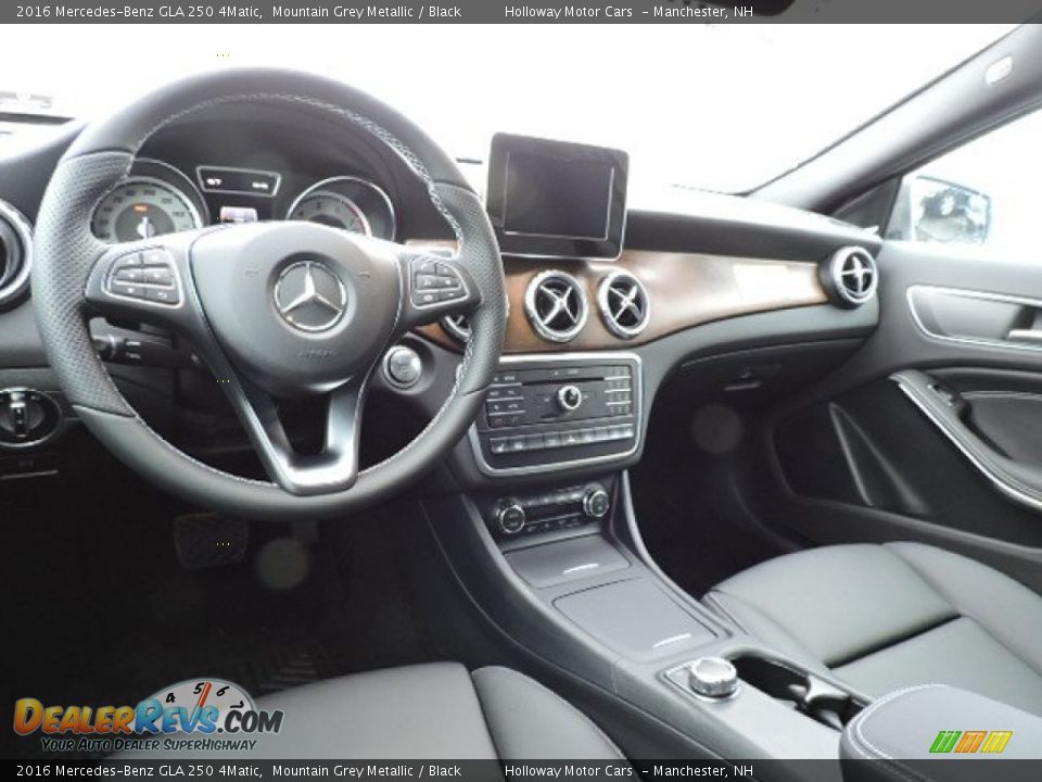 Black Interior - 2016 Mercedes-Benz GLA 250 4Matic Photo #9