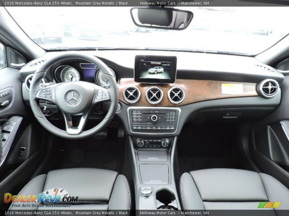 2016 Mercedes-Benz GLA 250 4Matic Mountain Grey Metallic / Black Photo #10