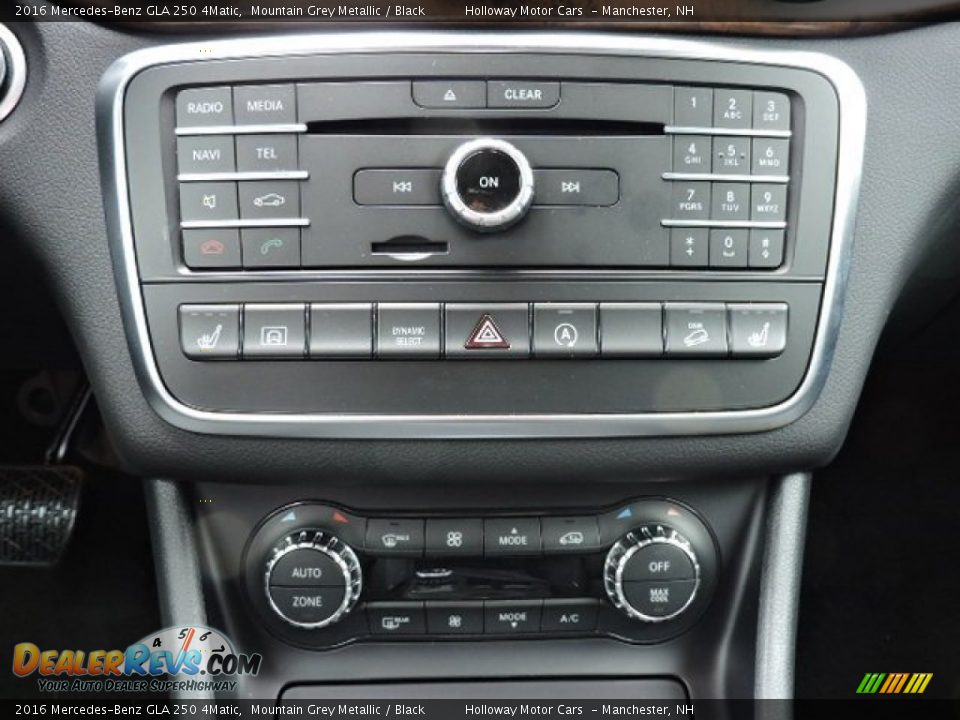 2016 Mercedes-Benz GLA 250 4Matic Mountain Grey Metallic / Black Photo #12