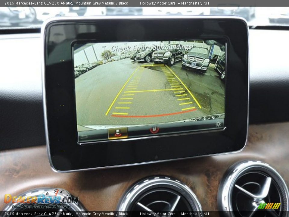 2016 Mercedes-Benz GLA 250 4Matic Mountain Grey Metallic / Black Photo #16