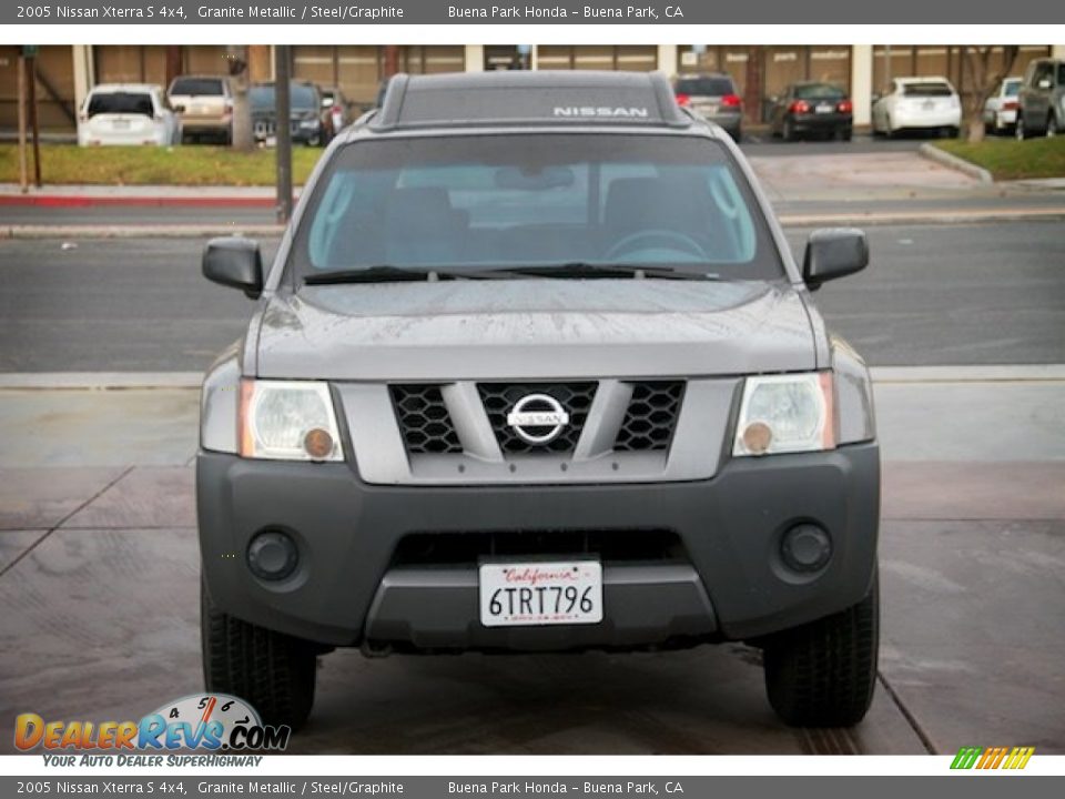 2005 Nissan Xterra S 4x4 Granite Metallic / Steel/Graphite Photo #7