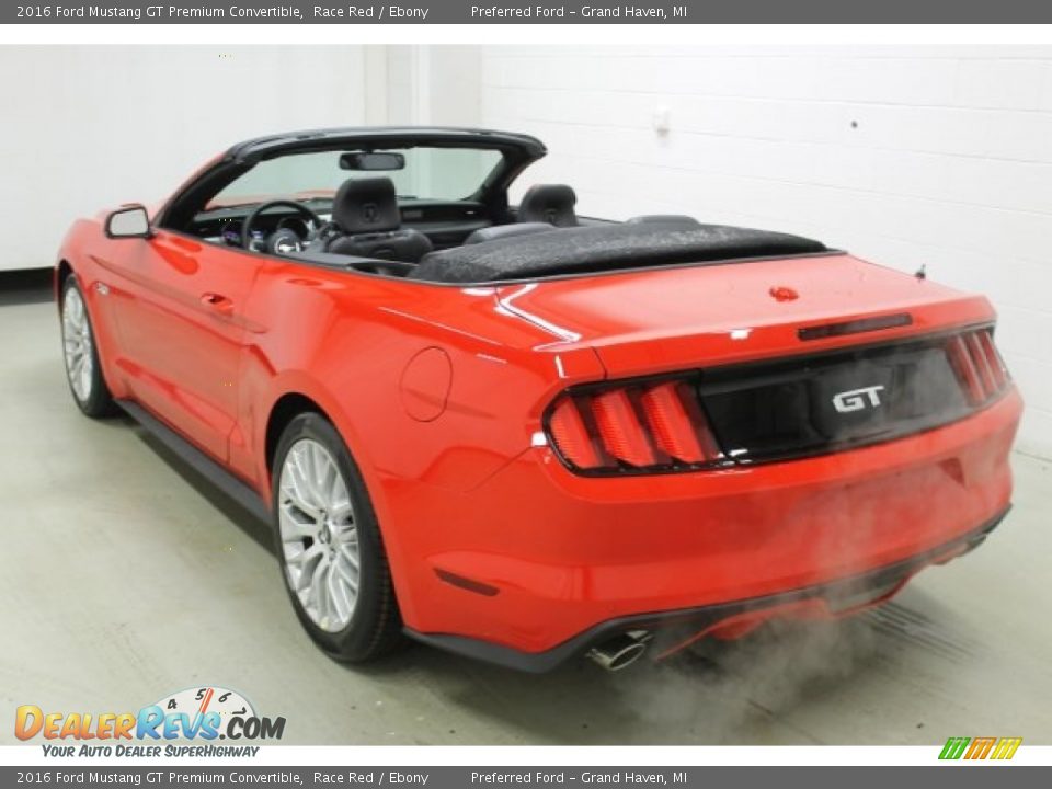 2016 Ford Mustang GT Premium Convertible Race Red / Ebony Photo #4
