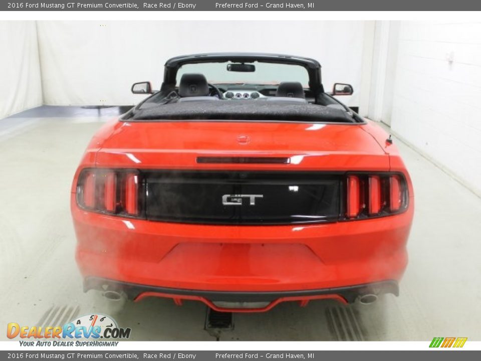 2016 Ford Mustang GT Premium Convertible Race Red / Ebony Photo #5