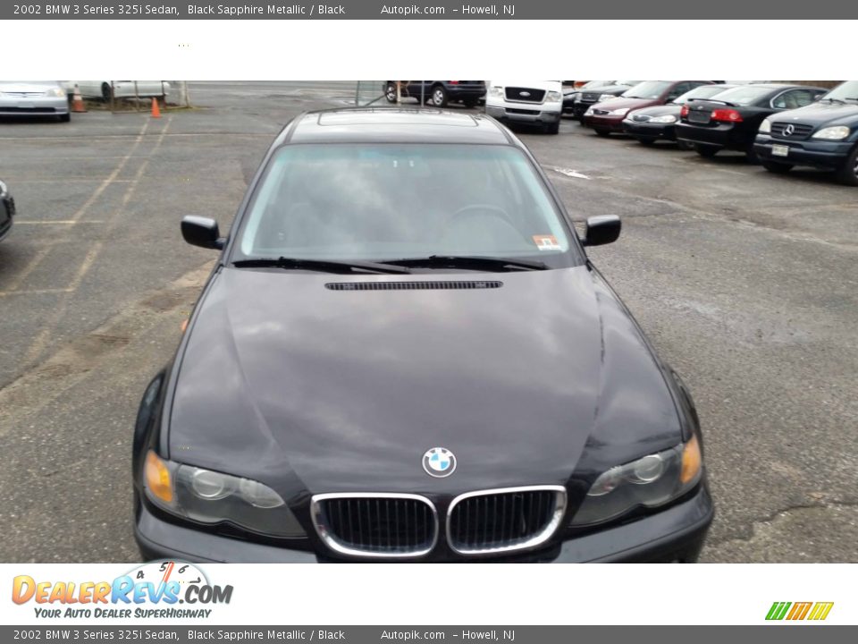 2002 BMW 3 Series 325i Sedan Black Sapphire Metallic / Black Photo #8