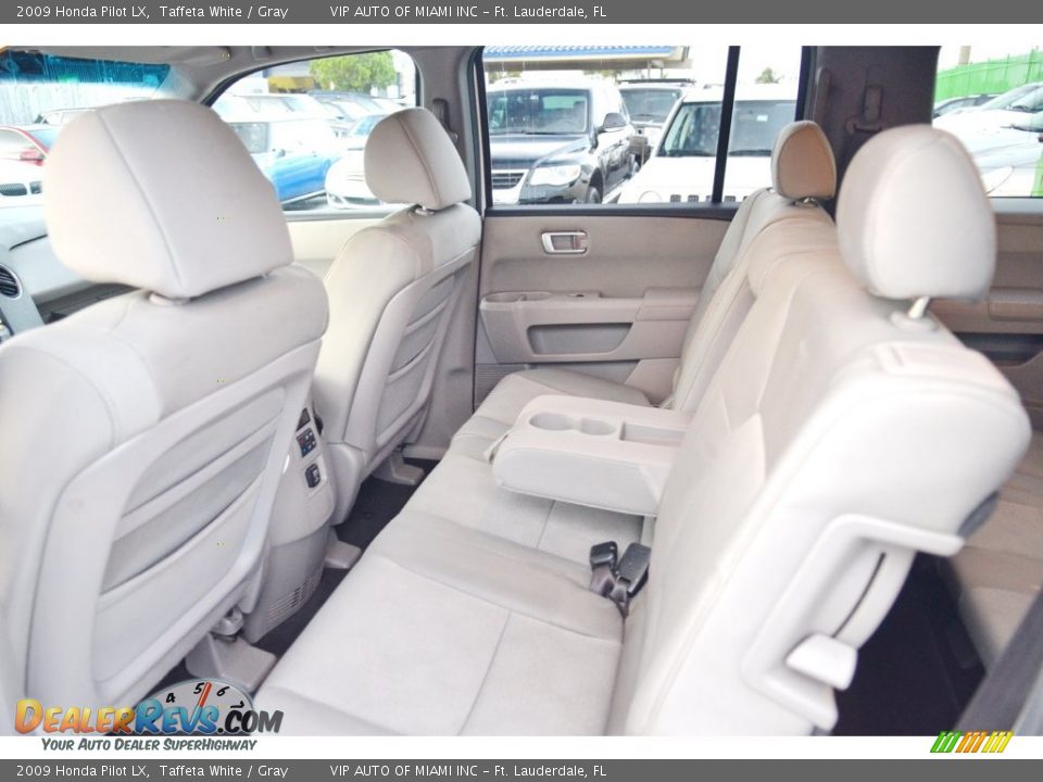 2009 Honda Pilot LX Taffeta White / Gray Photo #18