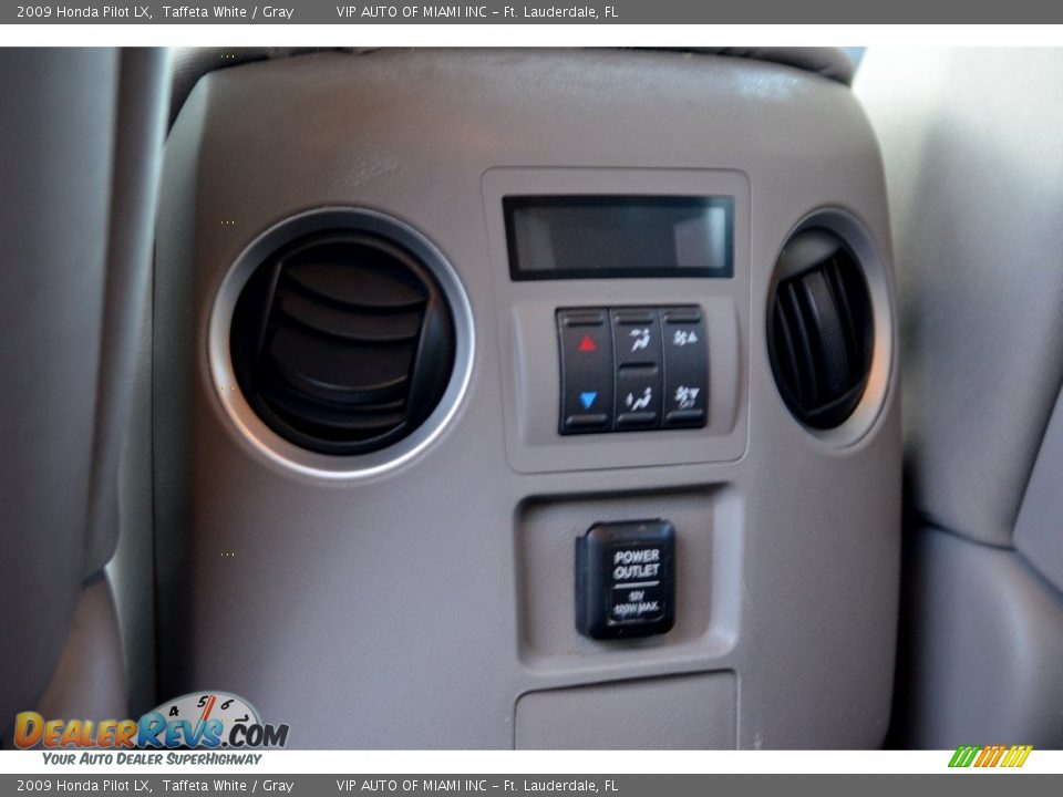 2009 Honda Pilot LX Taffeta White / Gray Photo #23