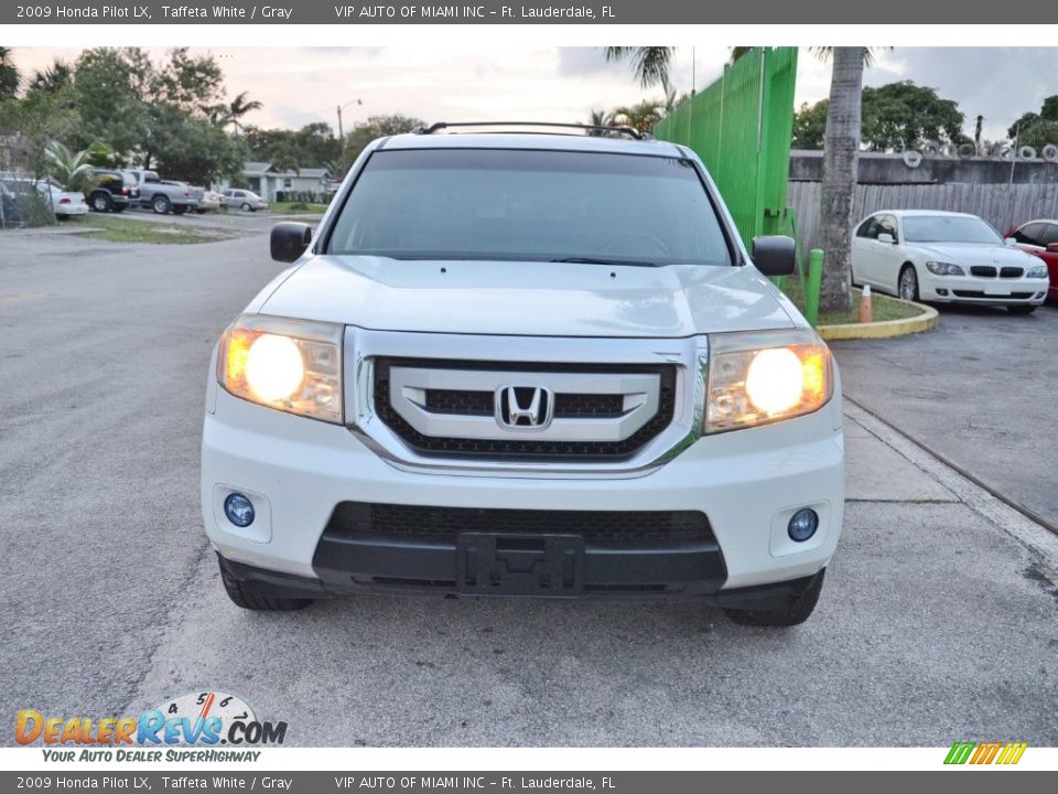 2009 Honda Pilot LX Taffeta White / Gray Photo #29