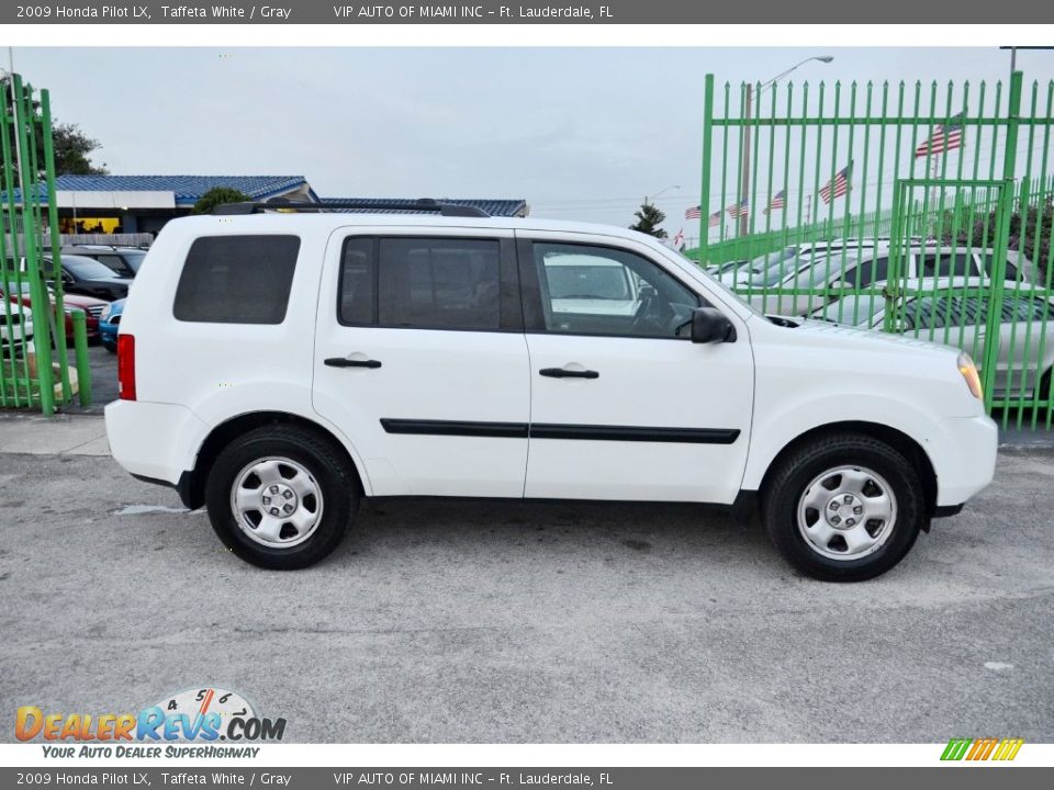 2009 Honda Pilot LX Taffeta White / Gray Photo #32