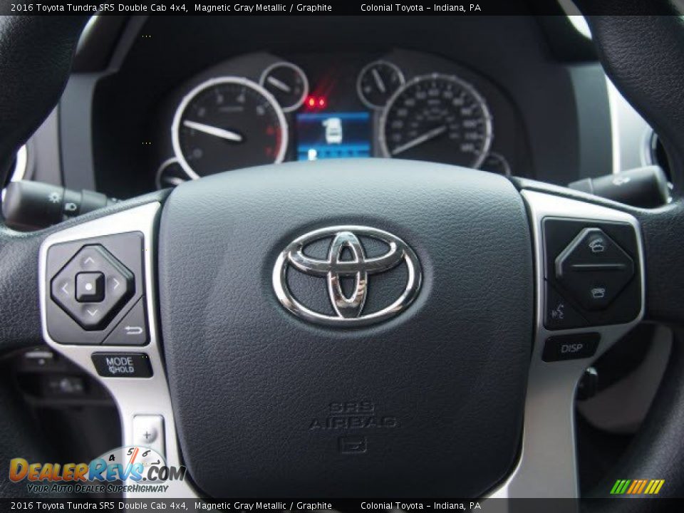 2016 Toyota Tundra SR5 Double Cab 4x4 Magnetic Gray Metallic / Graphite Photo #10